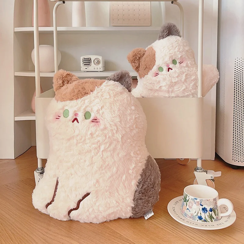 Kawaii Therapy Soft Animal Cat Doll Pillow Collection