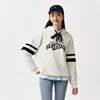 Semir Hoodie Women Letter-printed Loose Drop-shoulder Hooded Pullover Casual and Elegant Spring Individual Printed Top 4