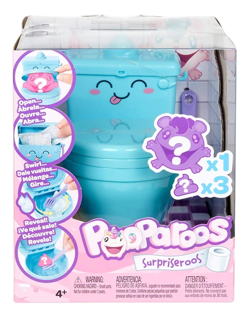 Pooparoos Surprise Toy Toilet Pack Gold Green Kit Unicorn Poop Kids Toys  For Girls Birthday Gift