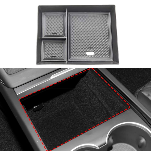 Console Armrest Storage Box Organizer Interior Panel Storage Box For Tesla  Model 3 Highland 2024 Car Storage Box Accessories - AliExpress