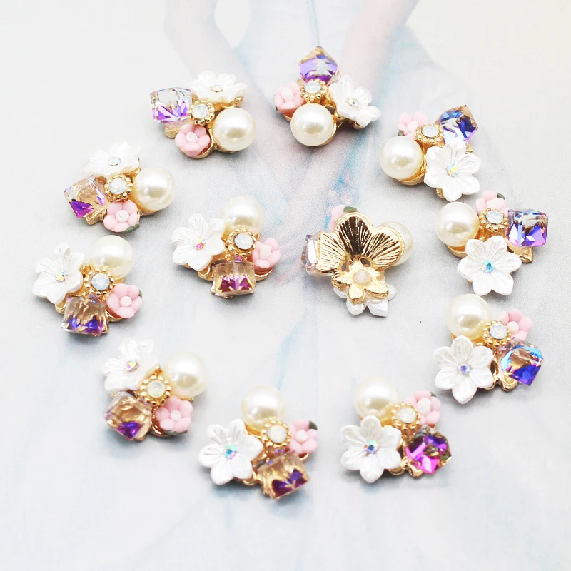 

10 шт./партия, жемчужные стразы 20 мм