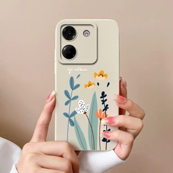 Cute Cartoon Sweet Girl Silicone Soft Protective Back Cover Case for Poco M7 5G (TYW43)