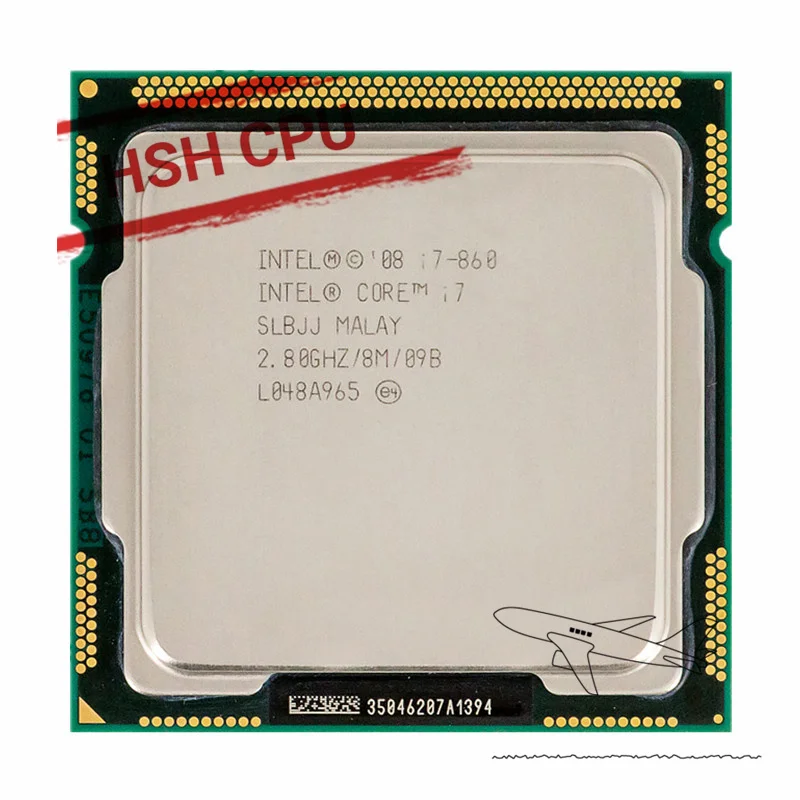 Processore Cpu Intel Core I7-860 I7 860 2.8 Ghz Quad-Core A Otto Thread 8M 95W Lga 1156