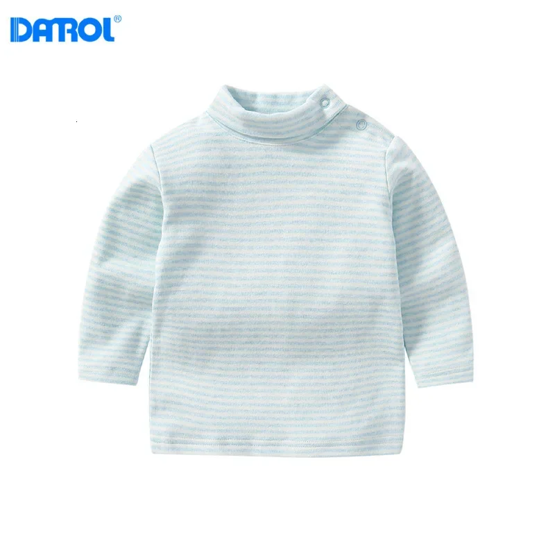 Children's Winter Cotton Turtleneck Bottoming Shirt Underwear Girls Boys Children's Clothes