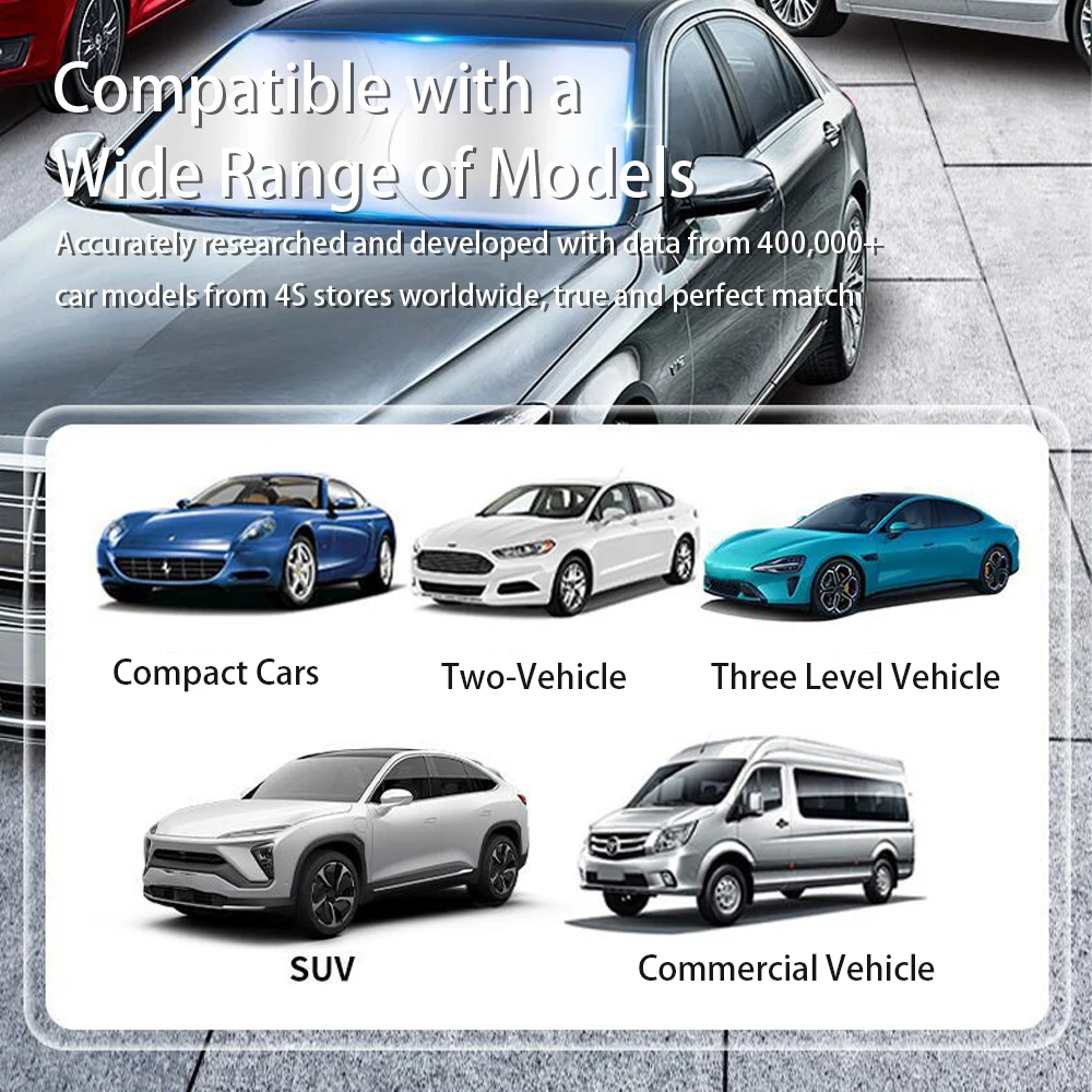 Car Windshield SunShade For Ford Kuga Mk3 Mk4 Mondeo Fiesta Titanium Ecosport Transit MK8 Sun Visor UV Protection Auto Parts