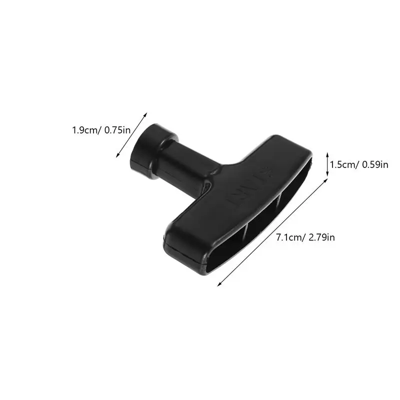 10pcs Gasoline Engine Starter Handle Grips Easy To Install And Operate Recoil Starter Pull Handle Lawn Mower Generator Parts Com