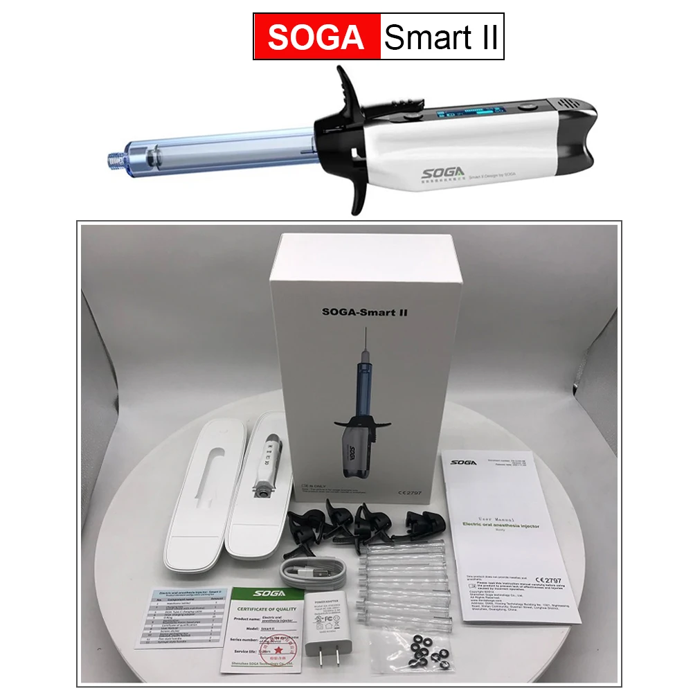SOGA Mini I Smart 2 Dental Anesthesia Injector Painless Pen