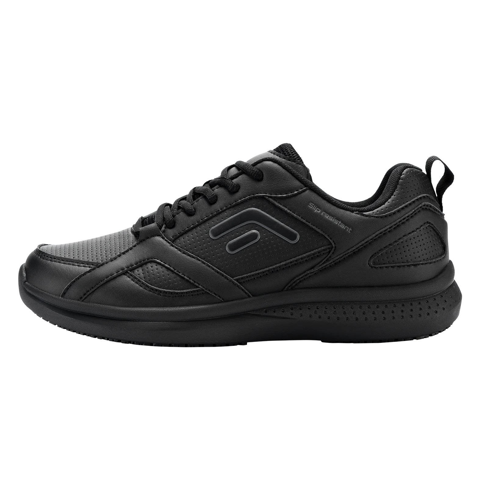FitVille Men's Work Shoes Wide Athletic Lightweight Breathable  Slip Resistant and Non Slip Walking Casual Sneakers 2