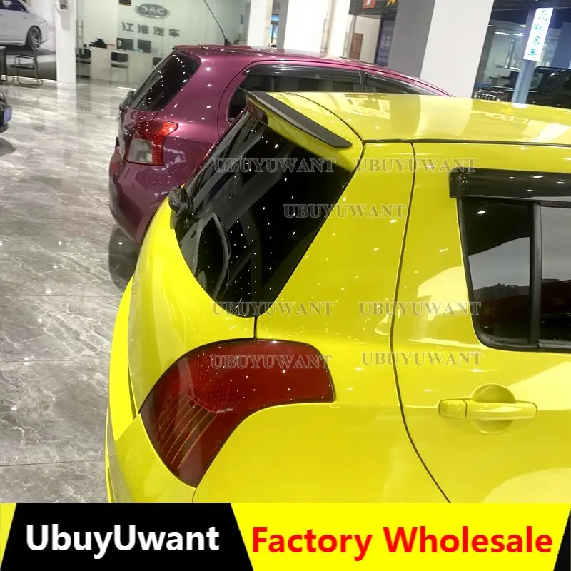 Auto-achterspoiler voor Suzuki Swift 2006 2007 2008 2009 2010 2011 2012 2013 2014-2018,dakspoilervleugel achterkofferbakspoilervleugel auto- accessoires,A