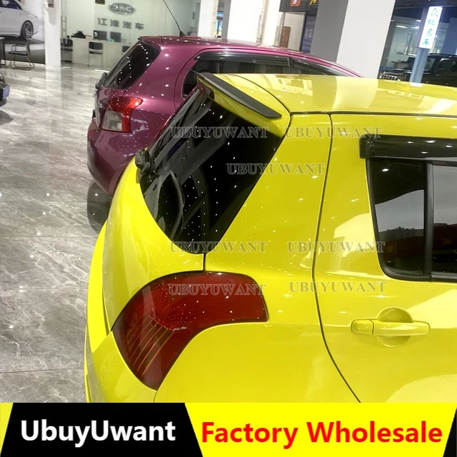 Universal ABS kunststoff carbon faser Auto Flügel mini spoiler auto auto  schwanz mit 3M kleber Hinten Racing Spoiler Flügel schwarz für alle auto -  AliExpress