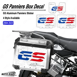 R1200GS R1250GS Adventure Motorcycle Aluminum Alloy Box Sticker Side SuitCases Decals For BMW R 1200 1250 GS  ADV 2004-2023
