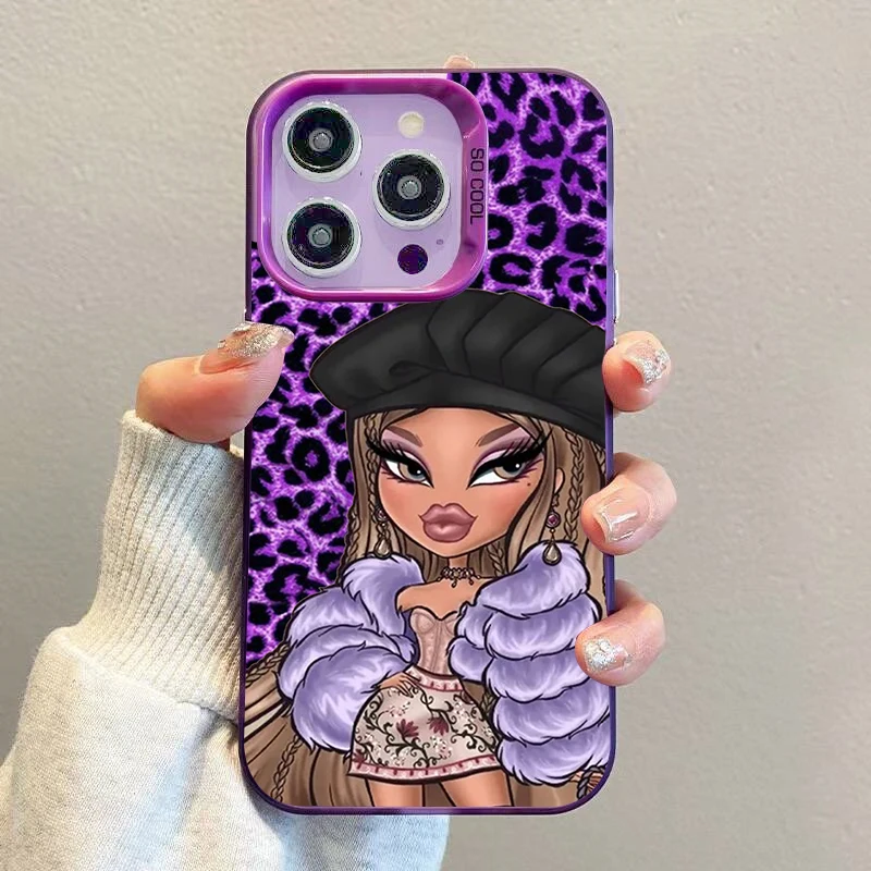 Bratz iphone case lovely candy matte shockproof protection - Alletron Bratz Phone Case demonstrating fit