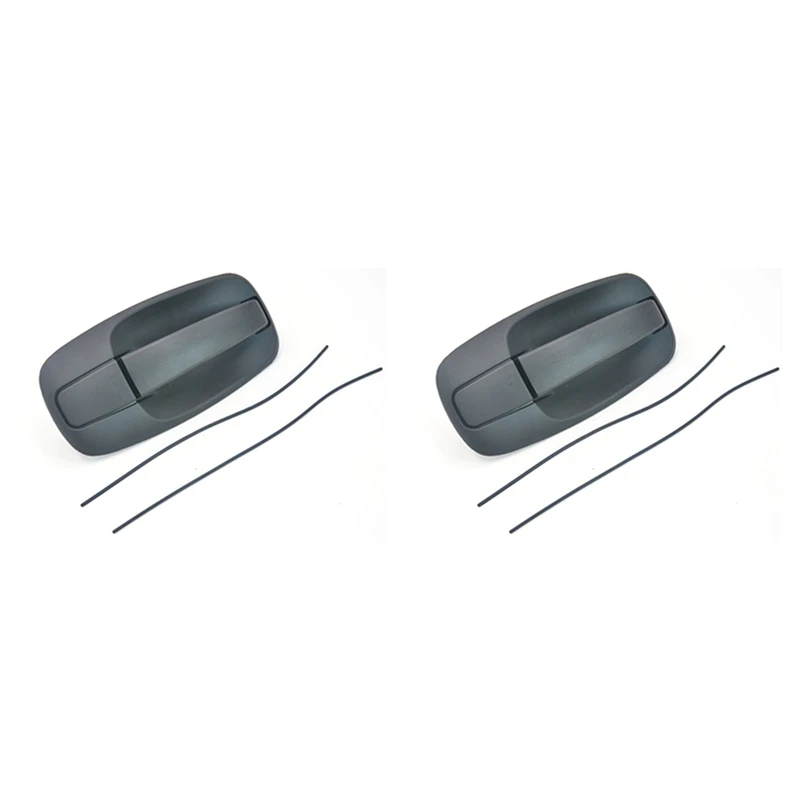 

2X Side Sliding Loading Door Handle Back Door Handle For Renault Trafic Vauxhall Vivaro 8200214656