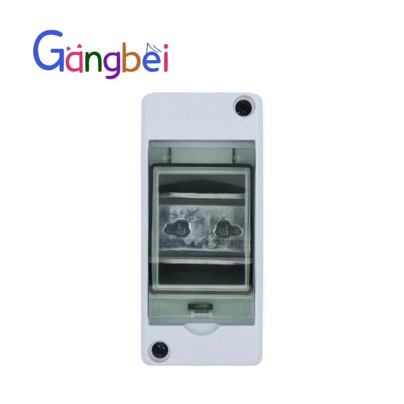 Electric Distribution Box Household Illumination Waterproof IP65 Transparent Cover Junction Wire Box For Bath