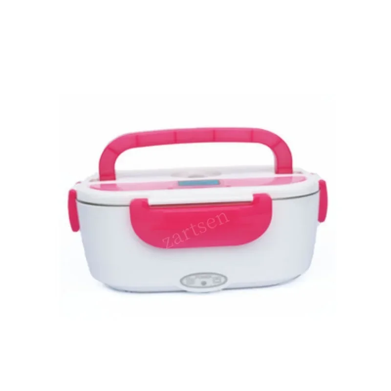 Electric Food Warmer 12-24V/110V 220V Car&Truck& Home Electric Heated Lunch Box Portable Bento Boxes Food Heater Rice Container Food Warmer