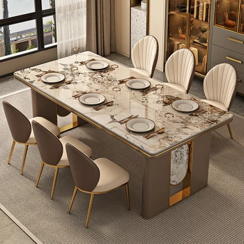 Organizer Luxury Dining Table Unique Nordic Restaurant Kitchen Dining 1