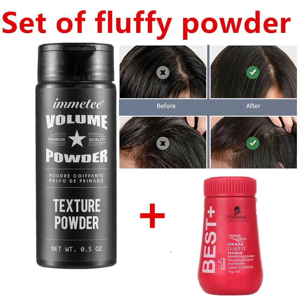 Fluffy Hair Powder Polvere Opacizzante Per Un Maggiore Volume Dei Capelli Crema Per Capelli Hair Styling Rinfrescante Professionale Conveniente Nuovo