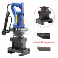 Electric Hydraulic Angle Steel Cutting Machine Hydraulic Punching Machine Angle Steel Cutting 45°angle Arc Cutting Punching Tool 2