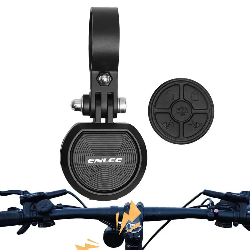 

Electric Bike Bell Alarm Horn Bicycle Cycling Alarm Bell 120db Waterproof Adjustable Volume Bike Alarm Cycling Alarm Bell For