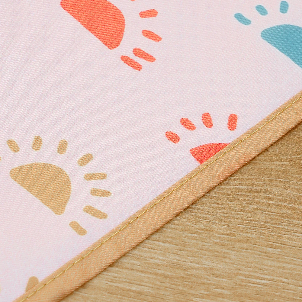 HappyFlute 110*110cm Infant Anti-slip Mat Multifunctional Foldable Waterproof Splat Floor Mats For Kids Climbing Gaming Playing play mat,game mat
