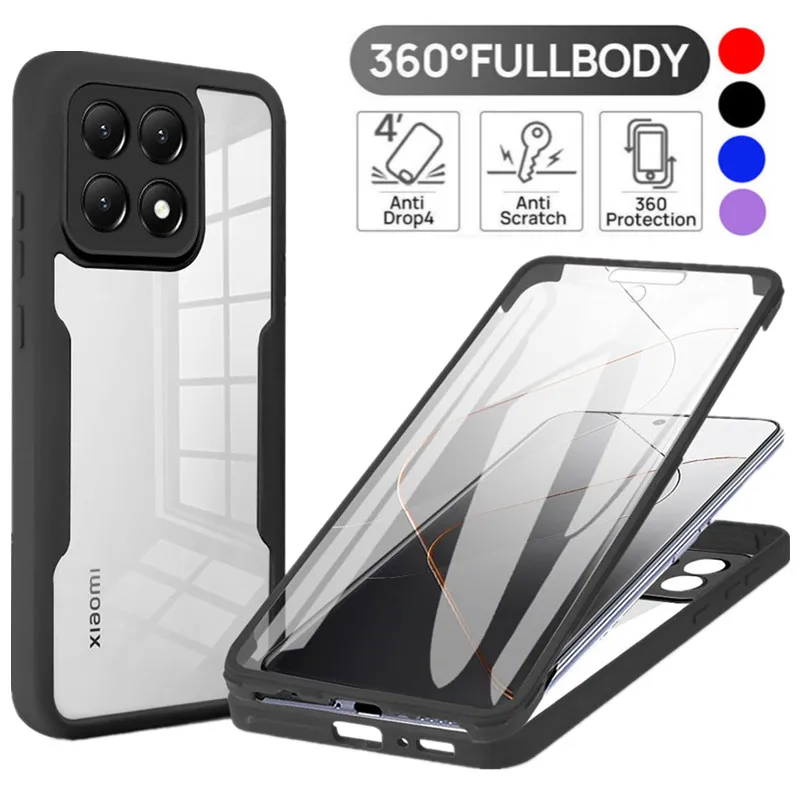 Shockproof Full Body Protection Case with Screen Protector