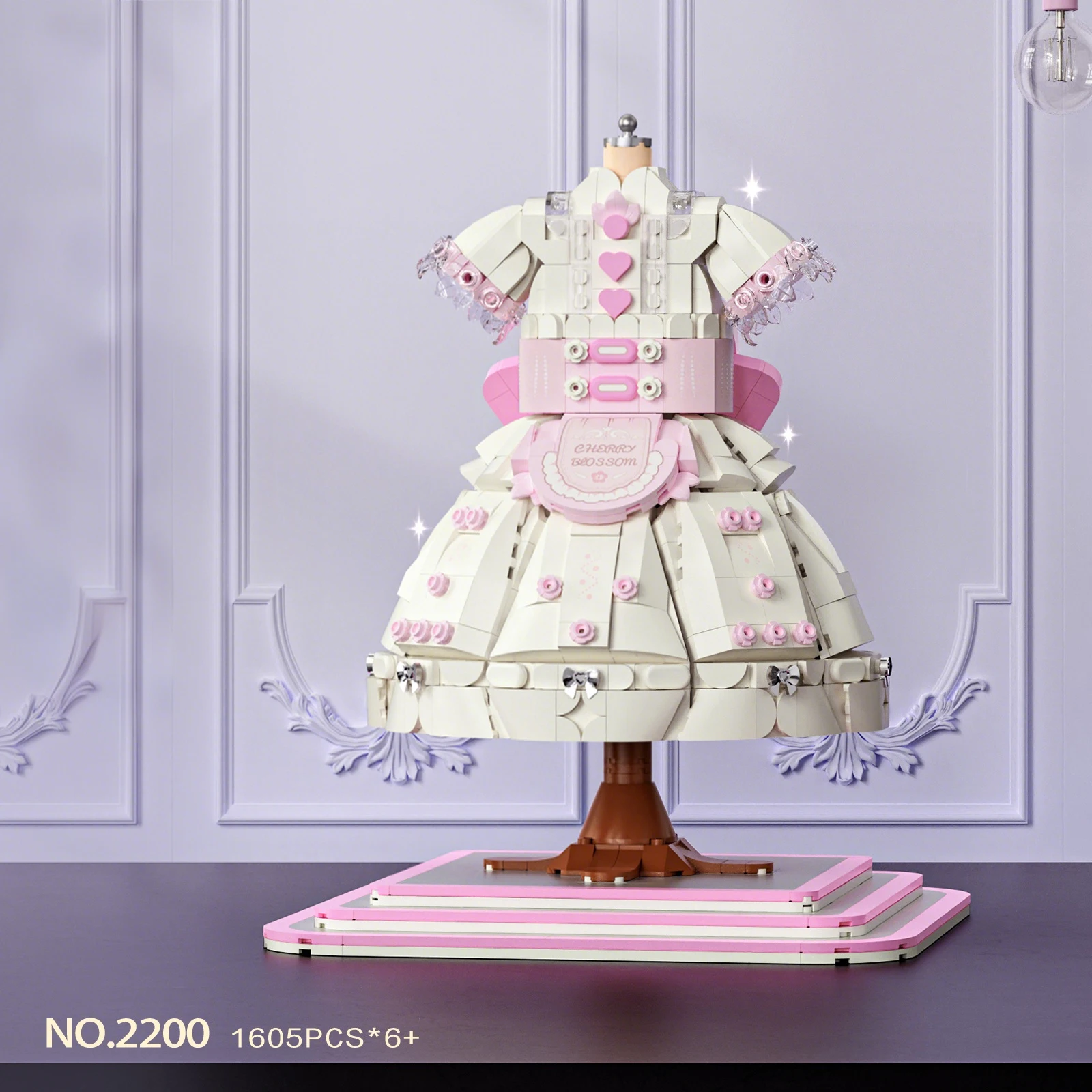 DIY Princess Skirt Building Blocks Toy for Kids