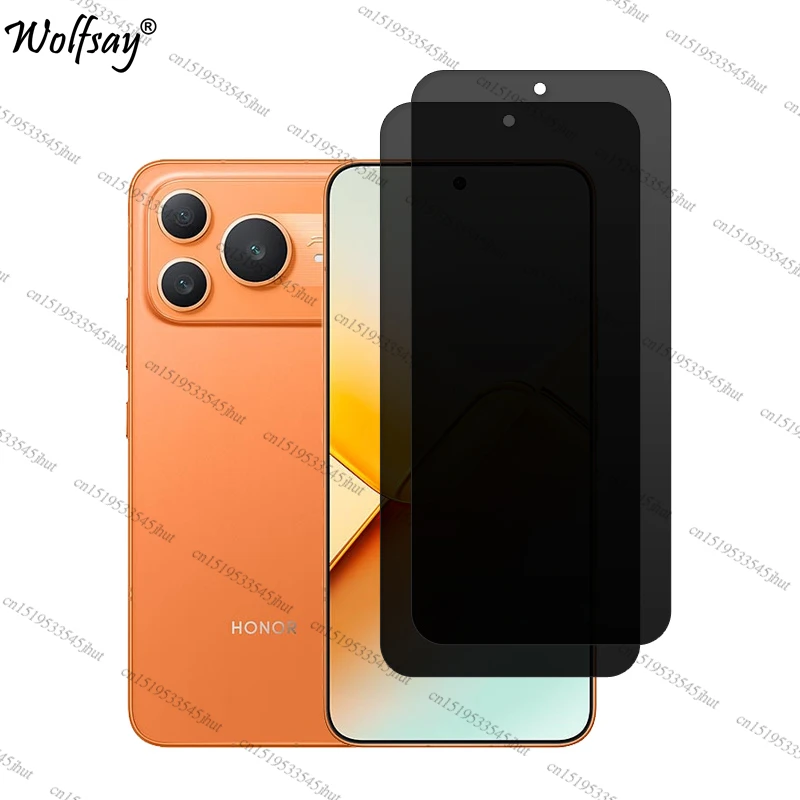 Premium Anti-Spy Tempered Glass Privacy Screen Protector - 6.79 inch