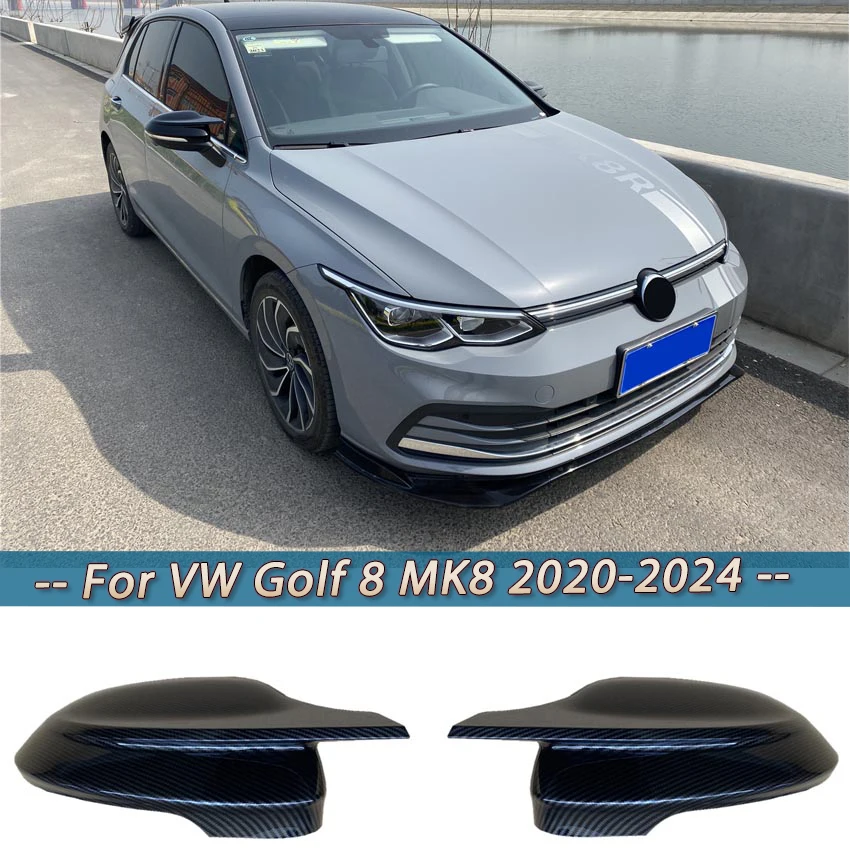 2 шт., накладки на зеркала заднего вида для VW Golf 8 MK8 GTE GTD GTI R-Line 2020 2021 2022 2023 2024