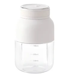 Compact Multi - Functional USB Rechargeable Smoothie & Juice Blender with 12 Blades (White)