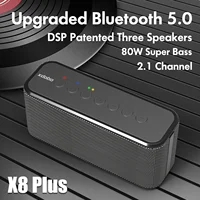 80W high-power XDobo X8 Plus  portable wireless Bluetooth speaker ipx5 waterproof panoramic sound effect subwoofer TWS speaker 2