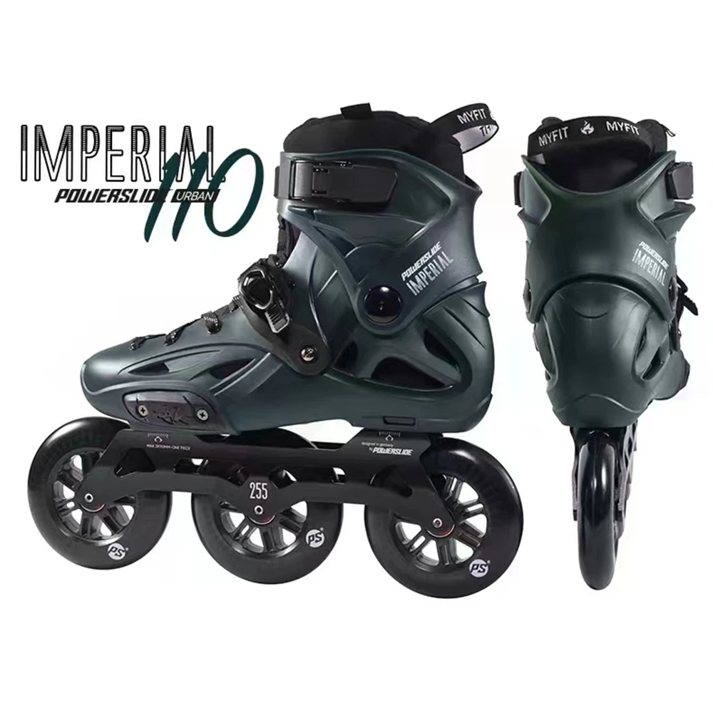 Original Powerslide Imperial Inline Skates 3x110 Or 4 Wheels