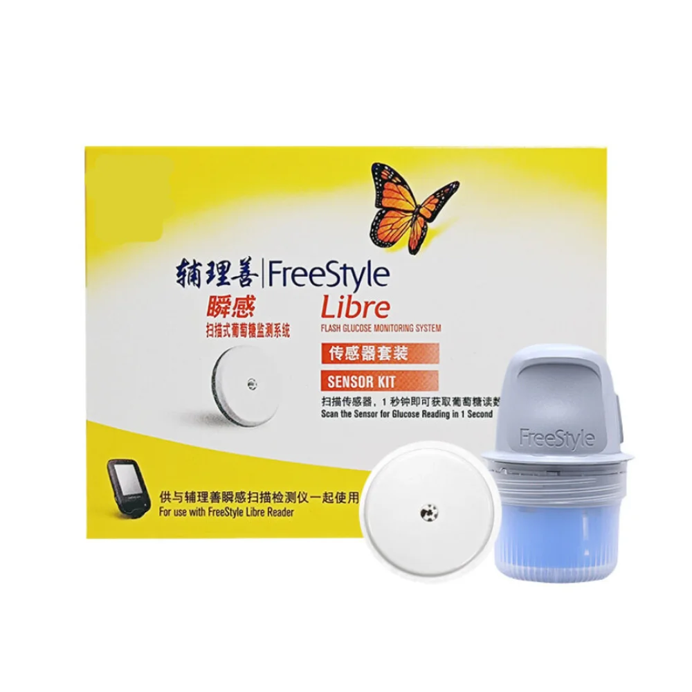 Abbott Freestyle Libre 24h Real Time Monitoring Blood Glucose Meter Tester Sensor Sanguis Finger Free Sugar Testing blood glucose monitor blood test meter