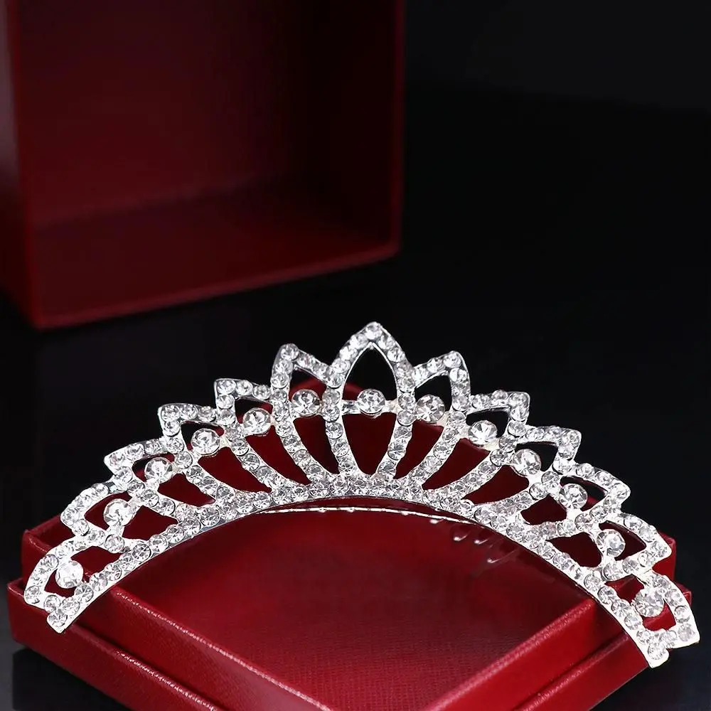 Party Chic Sweet Hair Comb Crown Ornaments Shiny Hair  Styling Accessories Headwear Fashion Accessories Wedding  Jewelry