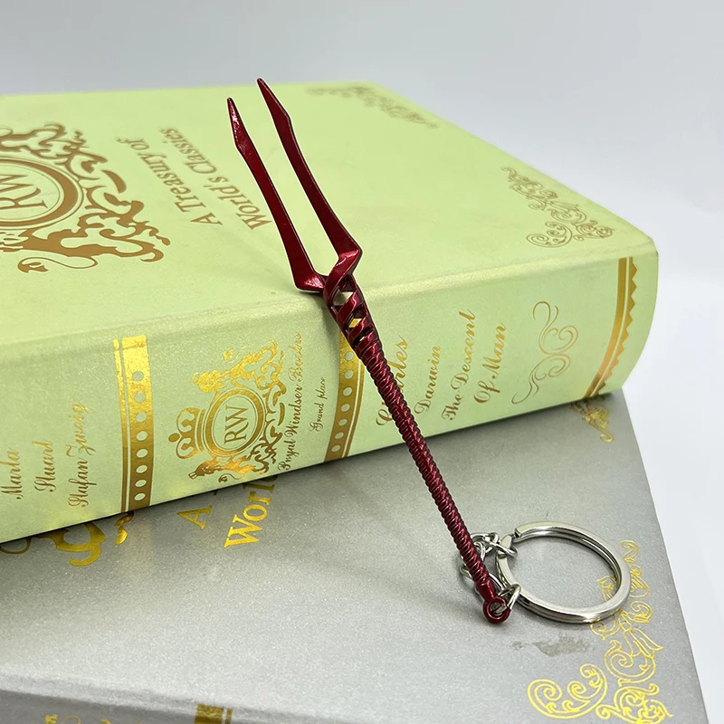 12Cm Lancia Di Longinus Neon Genesis Eva Evangelion-01 Periferiche Anime Giapponesi 1:12 Modello Di Arma In Metallo Portachiavi Artigianato Giocattolo