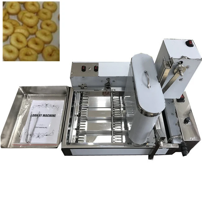 Stainless Steel High Quality 1000 Pcs Mini Small Automatic Donut Making Machines/dount Fryer Mini Donut Maker For Hot Sale 220v