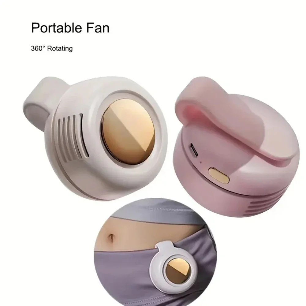 Whirlwind Leafless Fan With Portable Button Design USB