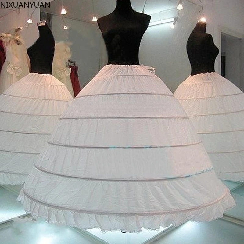 Hoop Skirt Petticoat Under Wedding Dress Boutique Crinoline Bride Underskirt Ball Gown Dress Women's Petticoats for Dresses