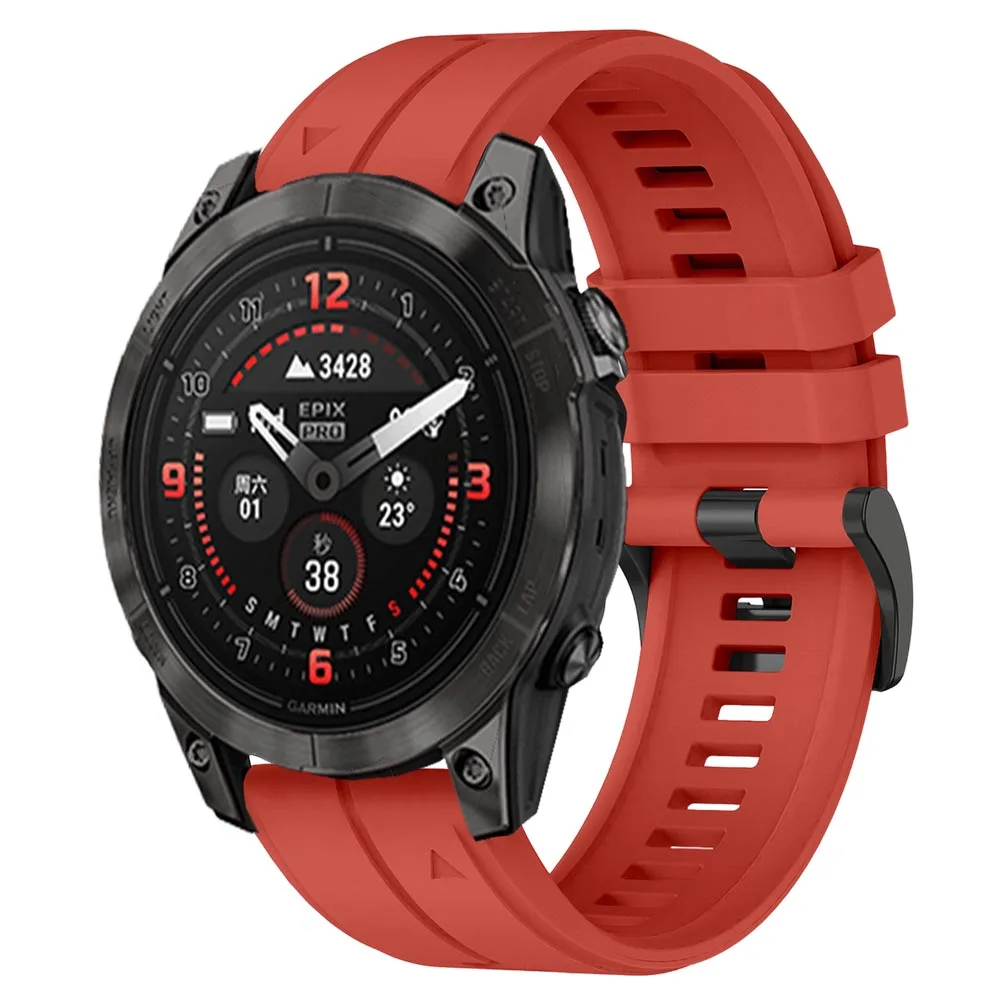 Durable Outdoor Silicone Band - Quickfit 26mm/22mm/20mm Strap