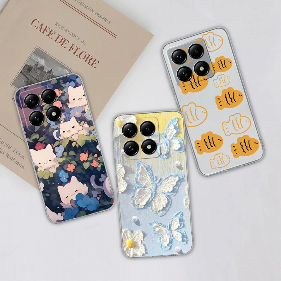 Transparent Shockproof Duck Bow Phone Case - Durable High-Quality Simple Shell