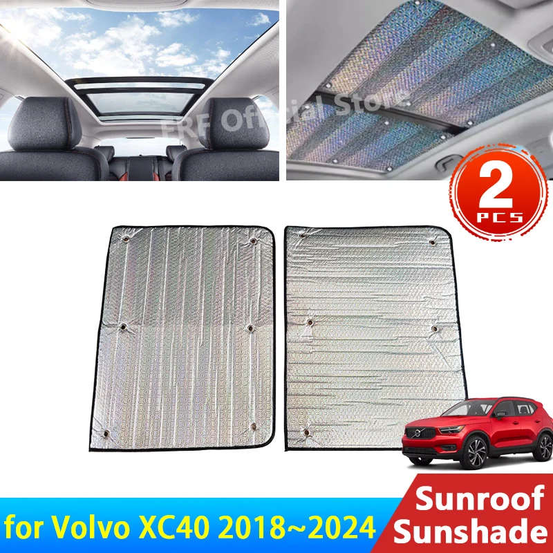 Parasole Per Parabrezza Volvo XC40 2018-2025 - Protezione Solare E UV Per Interni Auto - Foto 6