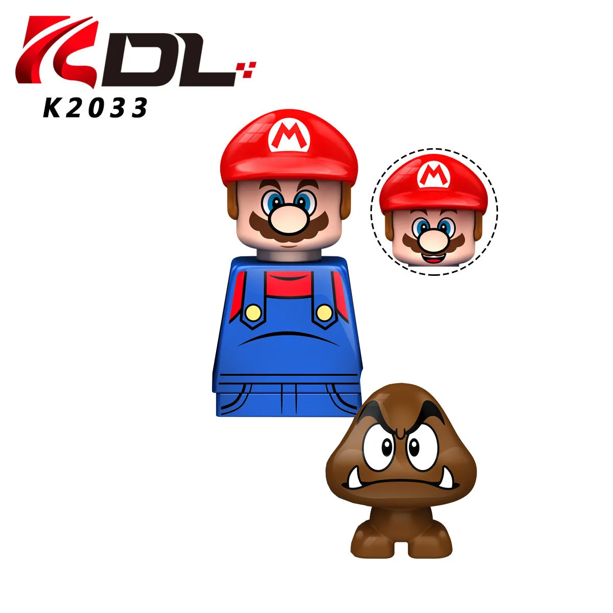 

KDL805 Mario Anime Super Bros Blocks Luigi mini Action toy Figures Building Blocks Toys Bricks Assemble Toys Kids Gifts