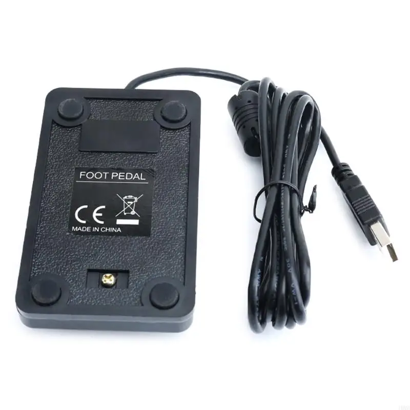 USB Foot Pedal Switcher Customizable Single Key Footswitch Game Control for Efficient Computer Operates for Professional
