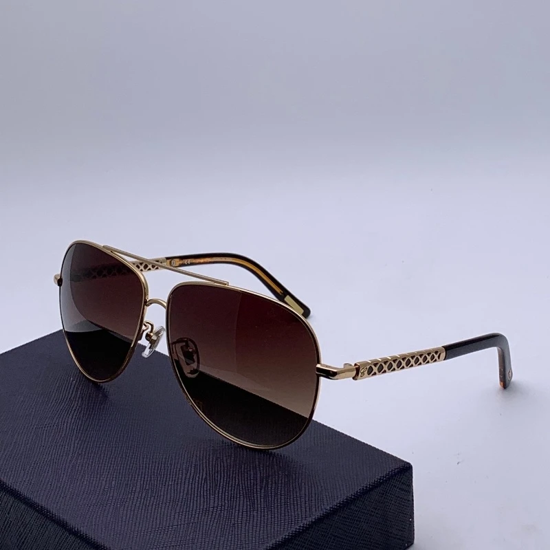 

Women Sunglasses Brands 2024 Women's Female Alloy Pilot Sunglasses For Man and Women Luxury Brand SCHB66BS Sunglasses Shades