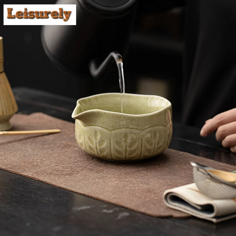 Sunflower Tea Set Complete Set Japanese Matcha Set Kit Green Tea Powder Tea Maker Home Tea-making Tools Kitchen Supplies Craft