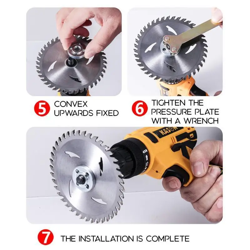 Angle Grinder Adapter 5pcs/set 10MM Electric Drill Conversion for Cutting Disc Polishing Wheel