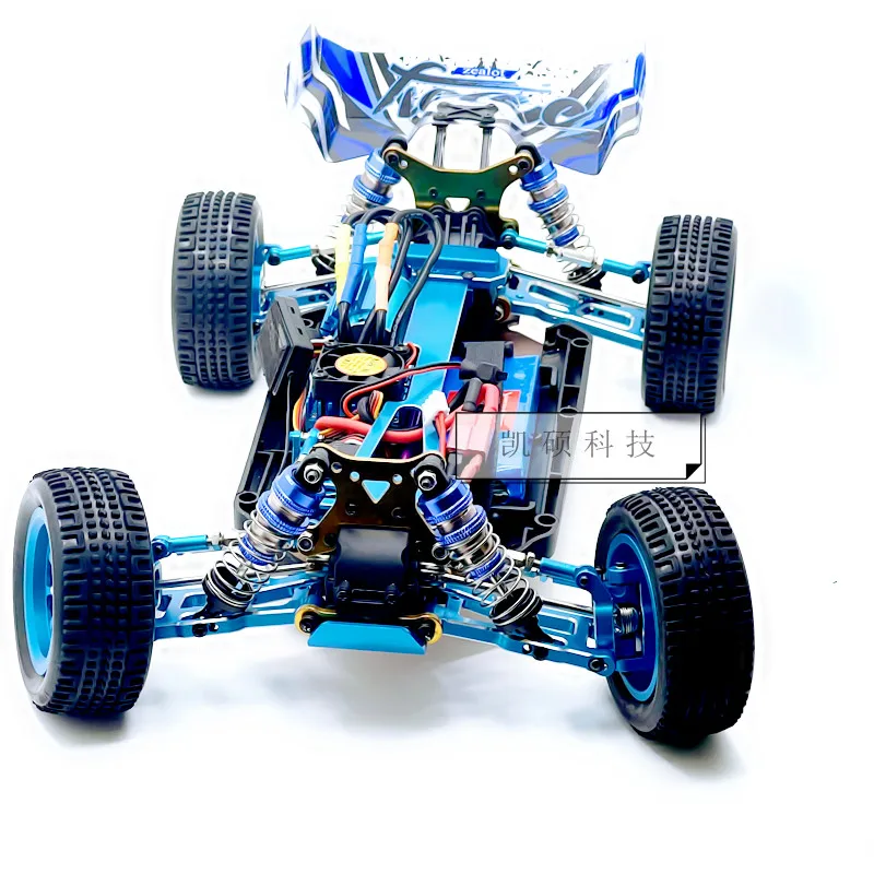 rc race tracks near me WLtoys 124017 124016 124018 124019 RC Car Metal Upgrade Parts Refit 10-piece Set Including Second Floor CDV Steering Group etc. rc car shops near me