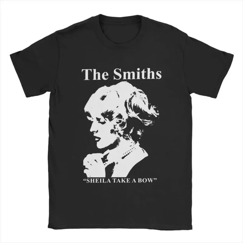 

Short Sleeve Tee Shirt Printing Clothes Novelty The Smiths T-Shirt for Men Round Collar Pure Cotton T Shirt men clothing