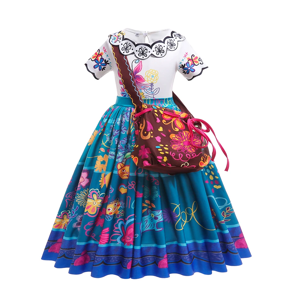 YYDSXK Disfraz de Vestido, Princesa de Niña, Disfraz Vestido con Bolso Hombro el pelo y Aretes para Niños de 2 a 11 Años Halloween Cumpleaños Carnaval Cosplay YYDSXK Disfraz de Vestido, Princesa de Niña, Disfraz Vestido con Bolso Hombro el pelo y Aretes para Niños de 2 a 11 Años Halloween Cumpleaños Carnaval Cosplay