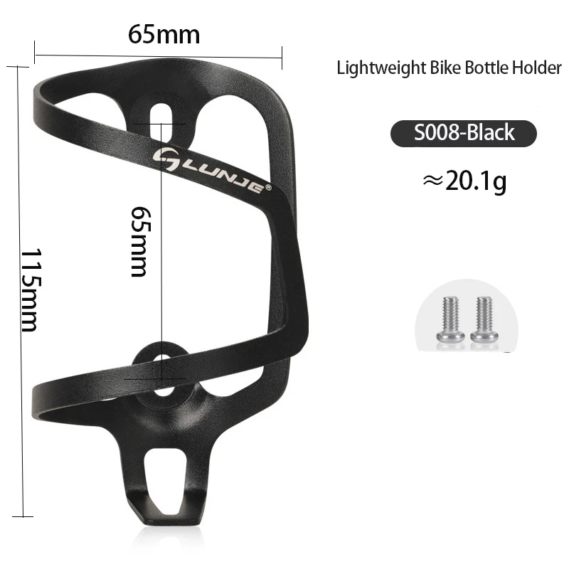 Lightweight Aluminum Alloy Bicycle Water Bottle Cage Holder