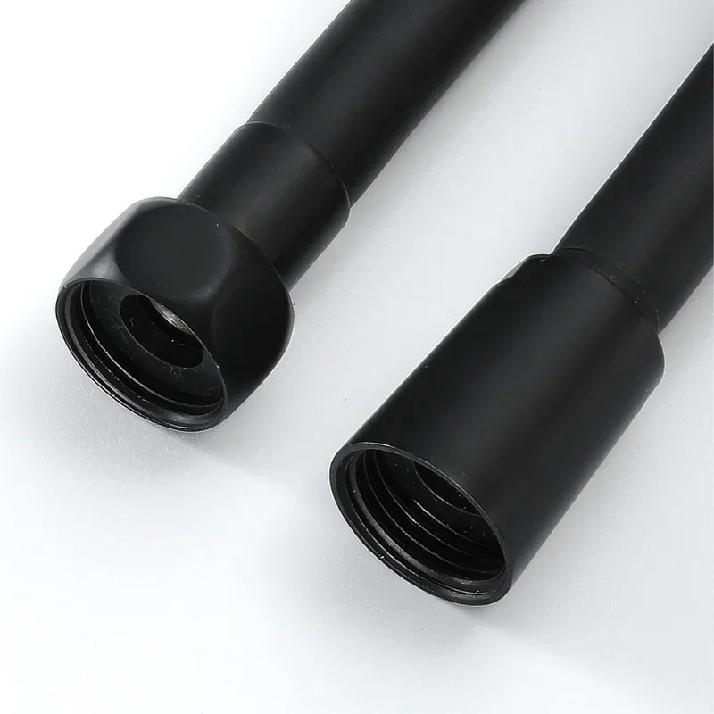 Black Shower Hose Bathroom Fitting PVC Soft Bath Tube 1.5 Meter Water Pipe pipe fitting,shower hose,plumbing hose,water pipe,plumbing supply hose,pvc plastic hoses